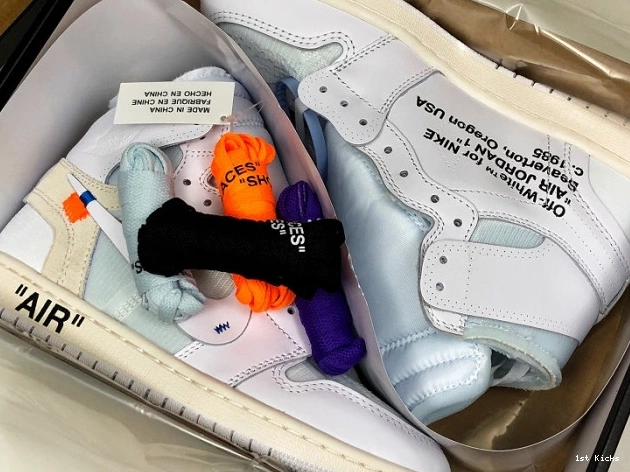1st Kicks High AQ0818-100 Retro 1 Off-White Air White Jordan 0628